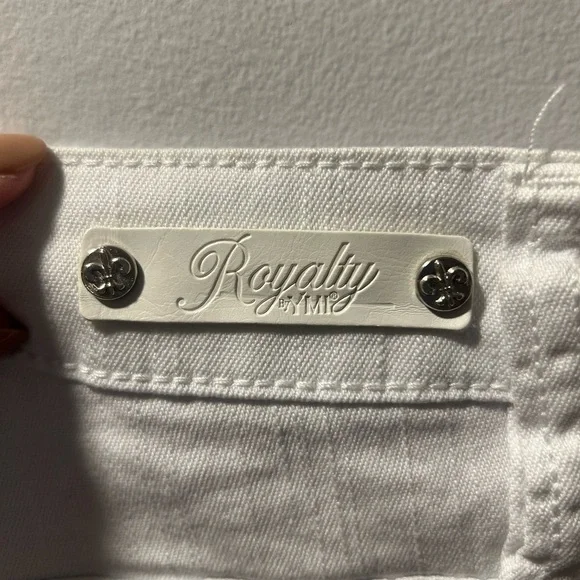 {Royalty by YMI} Women’s Sequined Bermuda Shorts - Picture 5 of 5